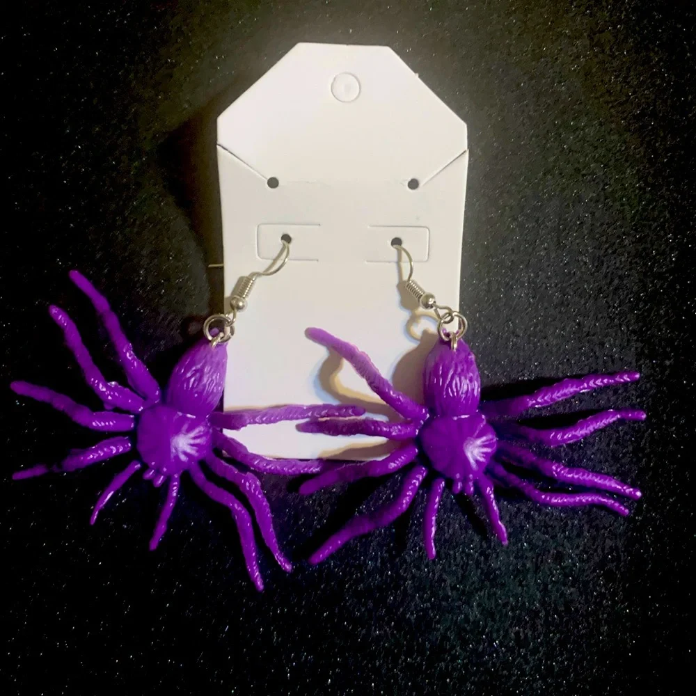 Spider Halloween Earrings